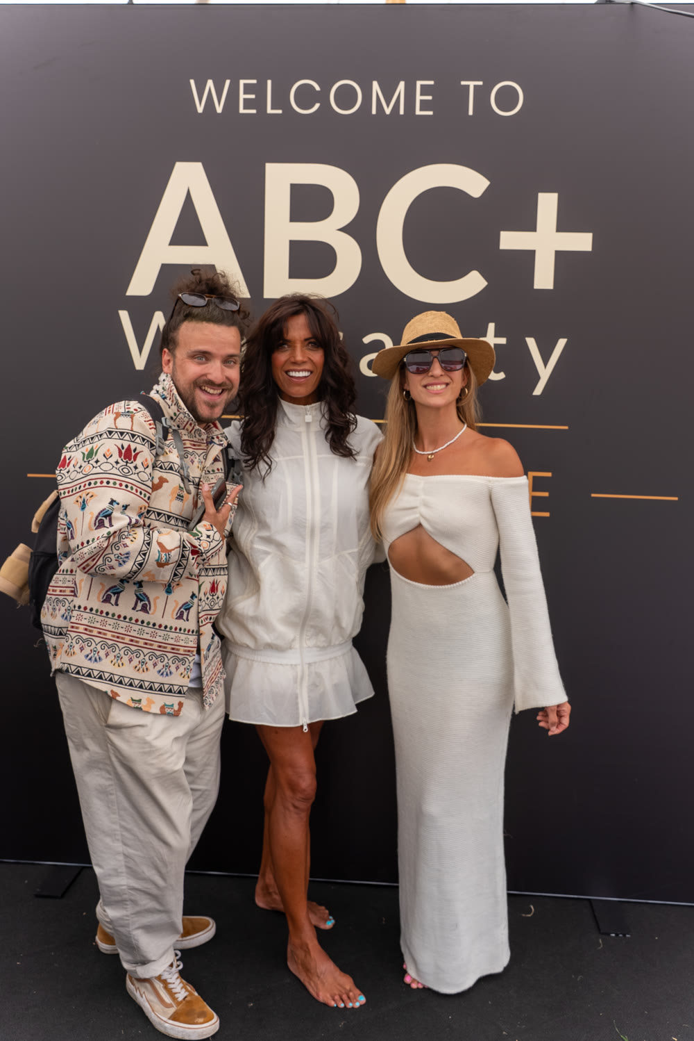 Guests at the ABC+ VIP wall